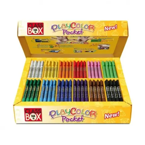 Imagen TEMPERA PLAYCOLOR POCKET 5 GR. CLASSBOX 144 