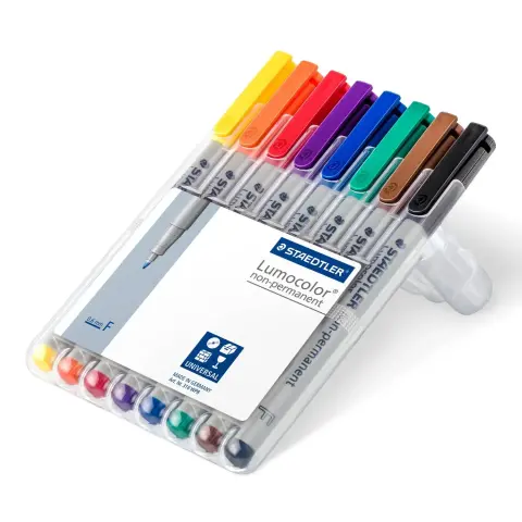 Imagen ESTUCHE ROTULADORES LUMOCOLOR STAEDTLER (F)