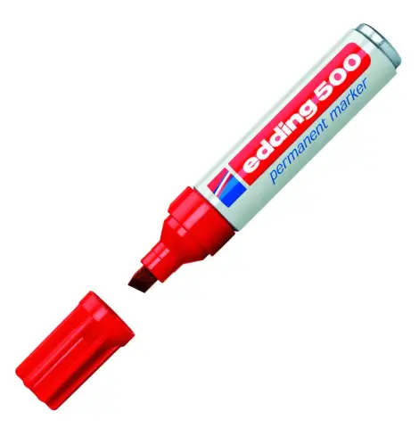 Imagen ROTULADOR PERMANENTE EDDING 500-02 ROJO