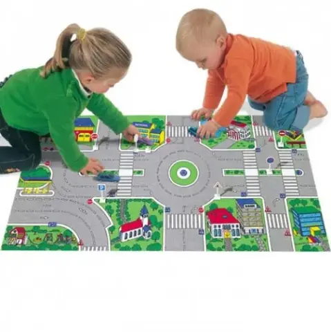 Imagen TAPIZ TRAFICO MOLT 124X60CM.