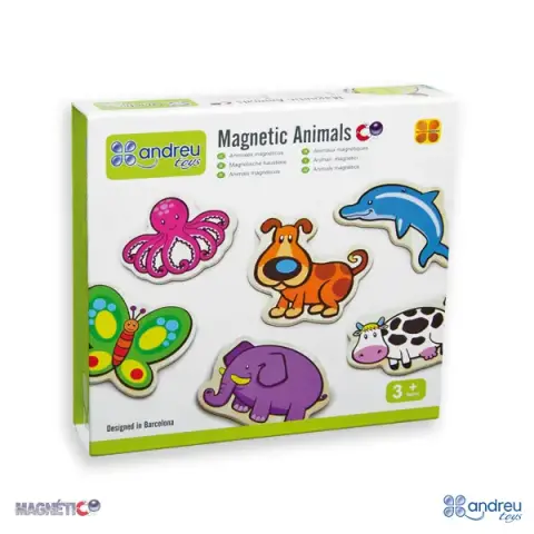 Imagen  ANIMALES MAGNETICOS 20 PZAS. AT