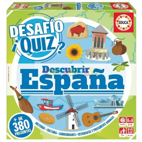 Imagen DESAFIO QUIZ. DESCUBRIR ESPAA. EDUCA