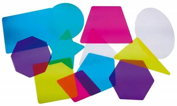 Imagen PACK 12 PLANTILLAS FORMAS GEOMETRICAS. 2D