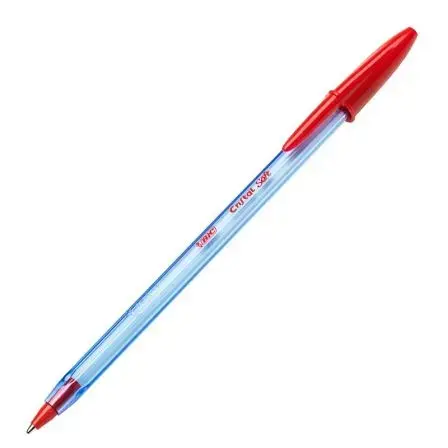 Imagen BOLIGRAFO BIC SOFT ROJO