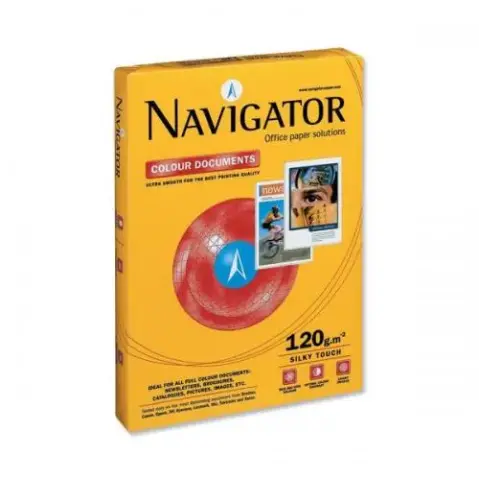 Imagen PAPEL A4 120GR. NAVIGATOR. PAQUETE 250 HOJAS