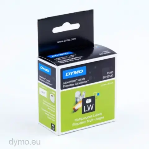 Imagen ETIQUETA ADHESIVA DYMO 25X13 MM