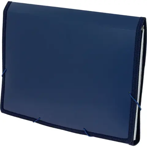 Imagen CARPETA ARCHIVADOR FUELLE PP AZUL