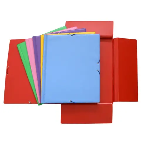 Imagen CARPETA F SOLAPAS PVC COLORES SURTIDOS. GRAFOPLAS