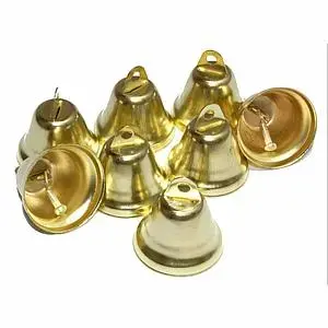 Imagen CAMPANITAS METAL ORO 3 TAMA�OS 30 UNID. INNSPIRO