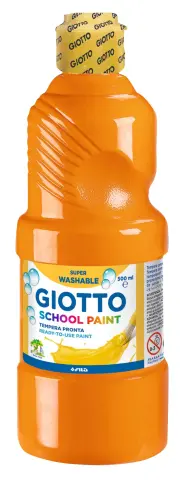 Imagen TEMPERA LIQUIDA GIOTTO 500 ML NARANJA