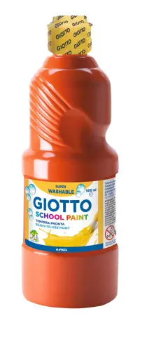 Imagen TEMPERA LIQUIDA GIOTTO 500 ML ROJO ESCARLATA