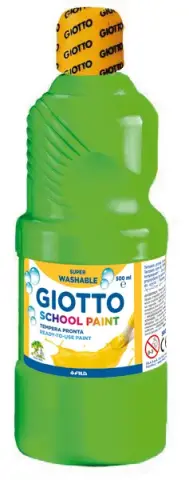 Imagen TEMPERA LIQUIDA GIOTTO 500 ML VERDE ESMERALDA