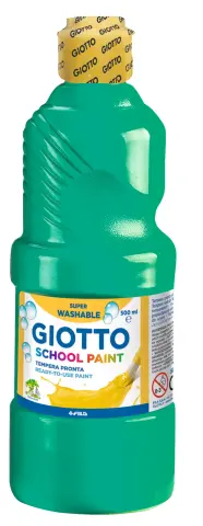 Imagen TEMPERA LIQUIDA GIOTTO 500 ML VERDE OSCURO