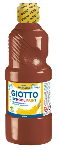 Imagen TEMPERA LIQUIDA GIOTTO 500 ML MARRON