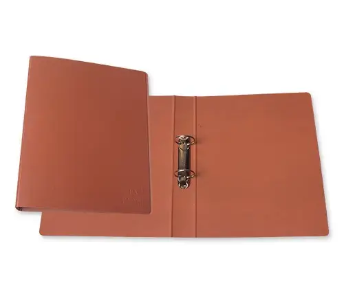 Imagen CARPETA F 2 ANILLAS 40 MM. CARTON CUERO. FABRISA