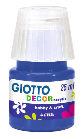 Imagen PINTURA ACRLICA AZUL ULTRAMAR 25 ML. GIOTTO