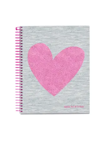 Imagen NOTEBOOK 4 A5 CUADRCULA LOVE 