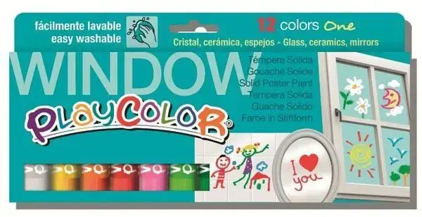 Imagen TEMPERA PLAYCOLOR ONE 10GR. WINDOW. INSTANT