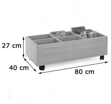 Imagen CARRO LIBRERA BAJO 2