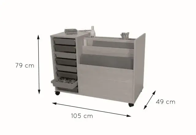 Imagen MUEBLE PARA CARTULINAS CON CUBETERO 3