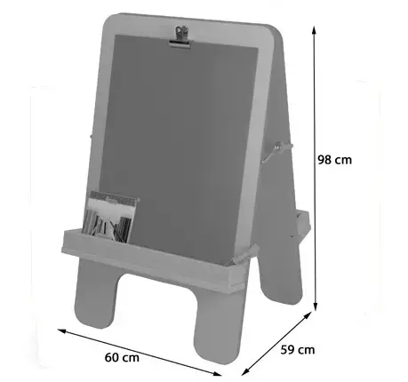 Imagen MUEBLE CABALLETE PINTURA 2 NIOS/AS 2