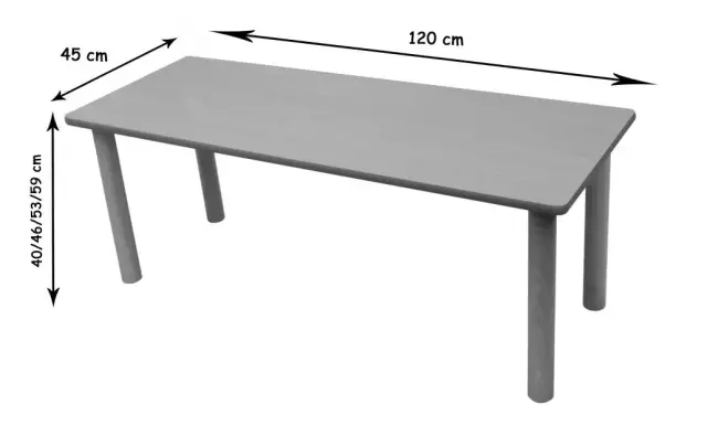 Imagen MESA ALA 120 x 45 cm. 2