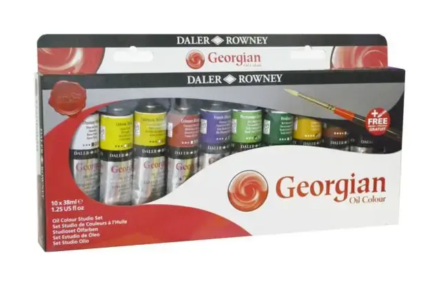 Imagen SET COLORES GEORGIAN OIL