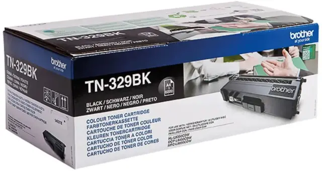 Imagen TONER ORIGINAL BROTHER TN-329 NEGRO -6000 PAG-