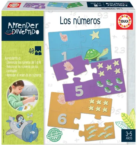 Imagen APRENDER ES DIVERTIDO LOS NUMEROS. EDUCA