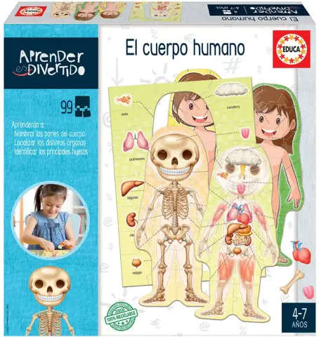 Imagen APRENDER ES DIVERTIDO EL CUERPO HUMANO