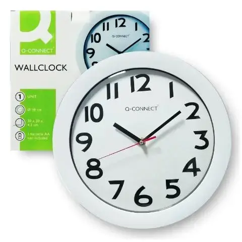 Imagen RELOJ DE PARED 30 CM. Q-CONNECT