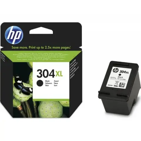 Imagen TINTA ORIGINAL HP 304 XL NEGRA