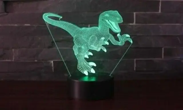 Imagen LAMPARA LED DINOSAURIO