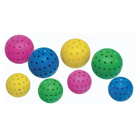 Imagen PELOTA PERFORADA CON CASCABEL 16 CM