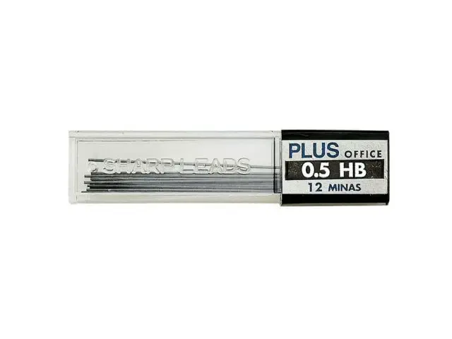 Imagen CAJA 12 MINAS HB 0,5MM. PLUS