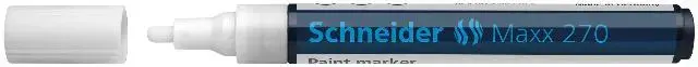 Imagen ROTULADOR DE LACA BLANCO MAXX 270. SCHNEIDER