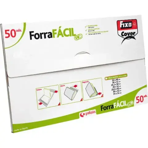 Imagen FORROFACIL PP 29X52CM. FIXO