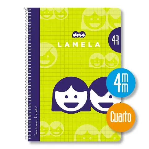 Imagen CUADERNO 4 4 MM 40 H. 70 GRS. LAMELA