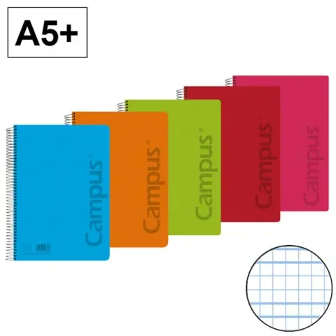 Imagen CUADERNO 4 3 MM PP 80 H. 90 GR. CAMPUS8426307045247