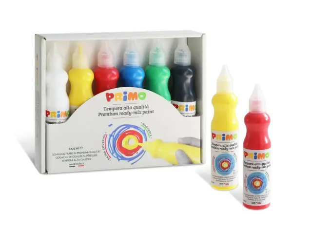 Imagen PACK 6 TEMPERA LQUIDA PRIMO