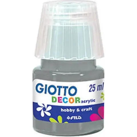 Imagen PINTURA ACRLICA PLATA 25ML. GIOTTO
