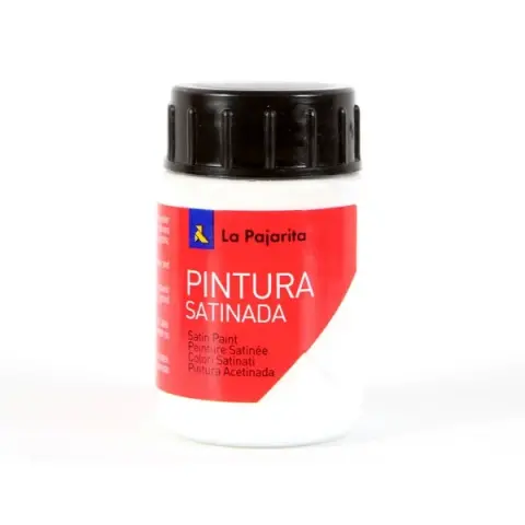 Imagen PINTURA SATINADA BLANCO 35ML. LA PAJARITA