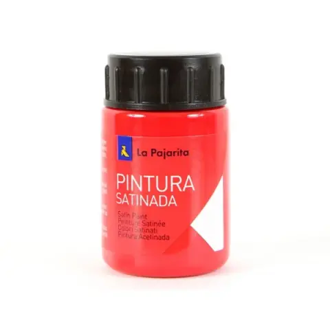 Imagen PINTURA SATINADA BERMELLON 35ML. LA PAJARITA