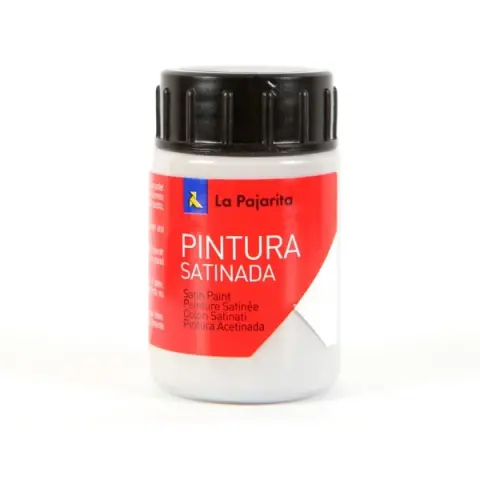 Imagen PINTURA SATINADA GRIS PLATA 35ML. LA PAJARITA