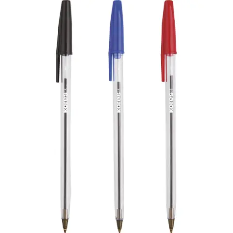 Imagen BOLIGRAFO TINTA ACEITE ROJO. KORES
