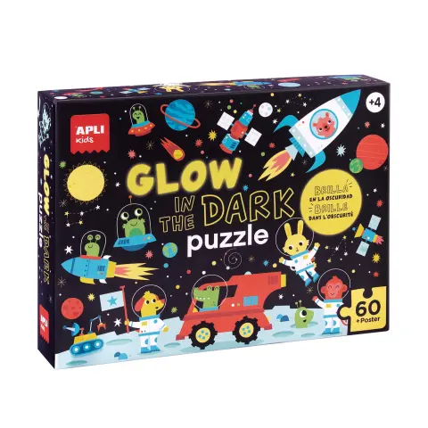 Imagen PUZZLE GLOW IN THE DARK ESPACIO. APLI