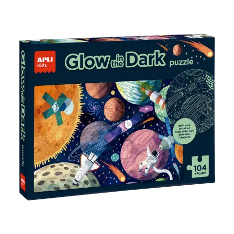 Imagen PUZZLE GLOW IN THE DARK SISTEMA SOLAR. APLI