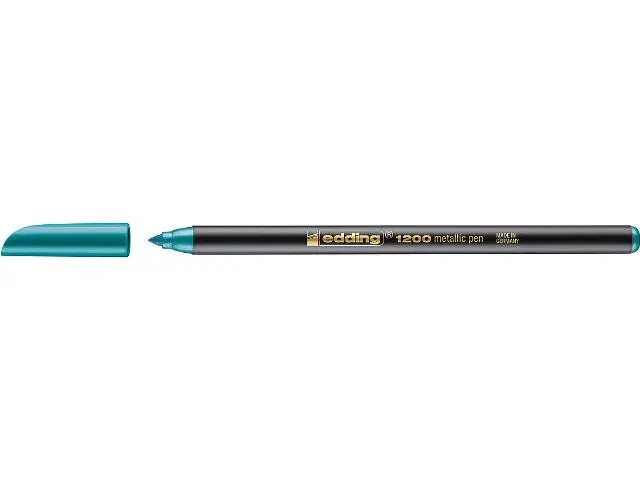 Imagen ROTULADOR EDDING 1200-74 VERDE METALIZADO