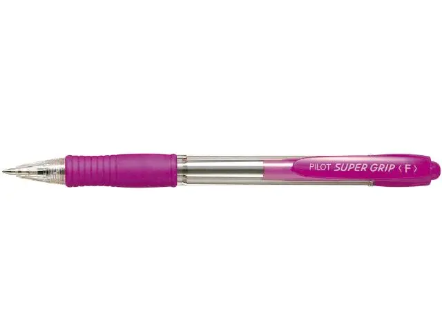 Imagen BOLIGRAFO PILOT SUPER GRIP ROSA