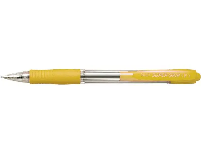 Imagen BOLIGRAFO PILOT SUPER GRIP AMARILLO